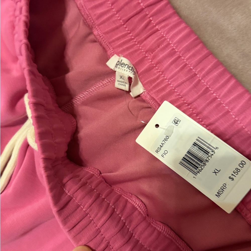 Splendid Massie Scuba Knit Sweatpants pink Size XL - Picture 11 of 13